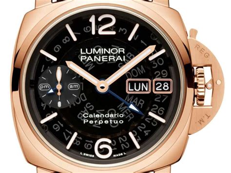 luminor panerai calendario perpetuo|Panerai Luminor platinumtech.